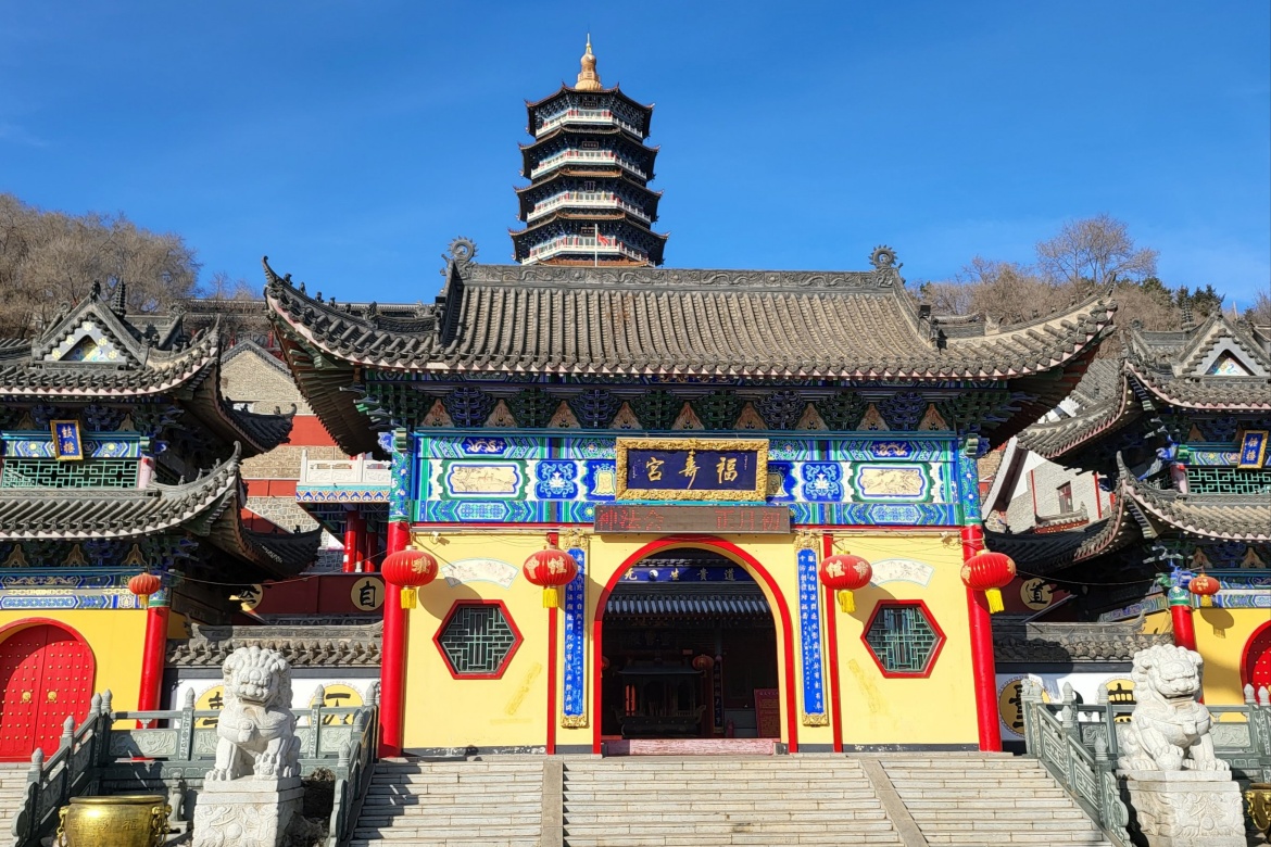 Kuixing Tower in Liaoyuan City